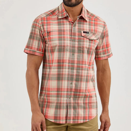 Coral Plaid | Wrangler Mens
