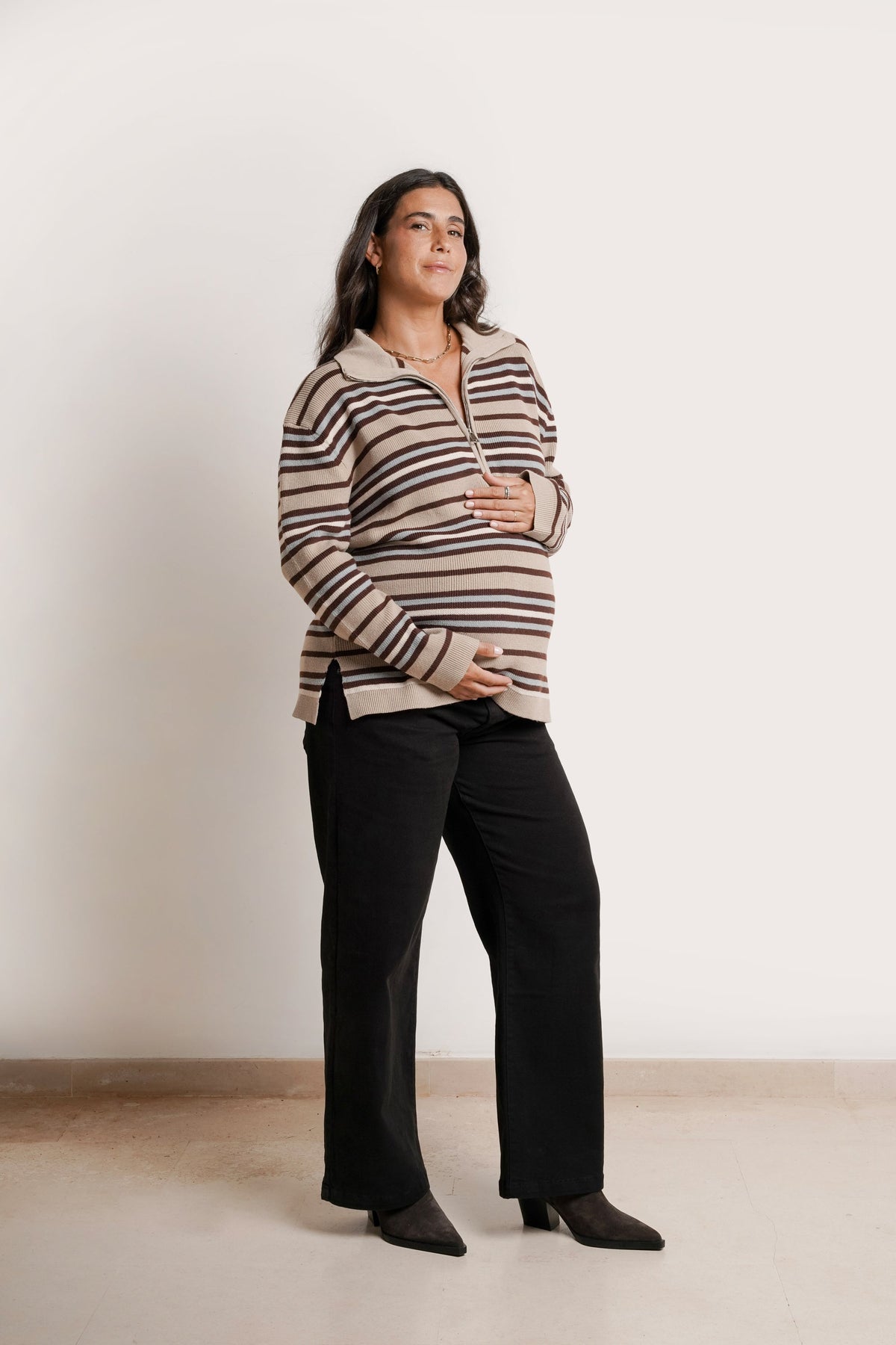 Blaire 3/4 Zip Sweater
