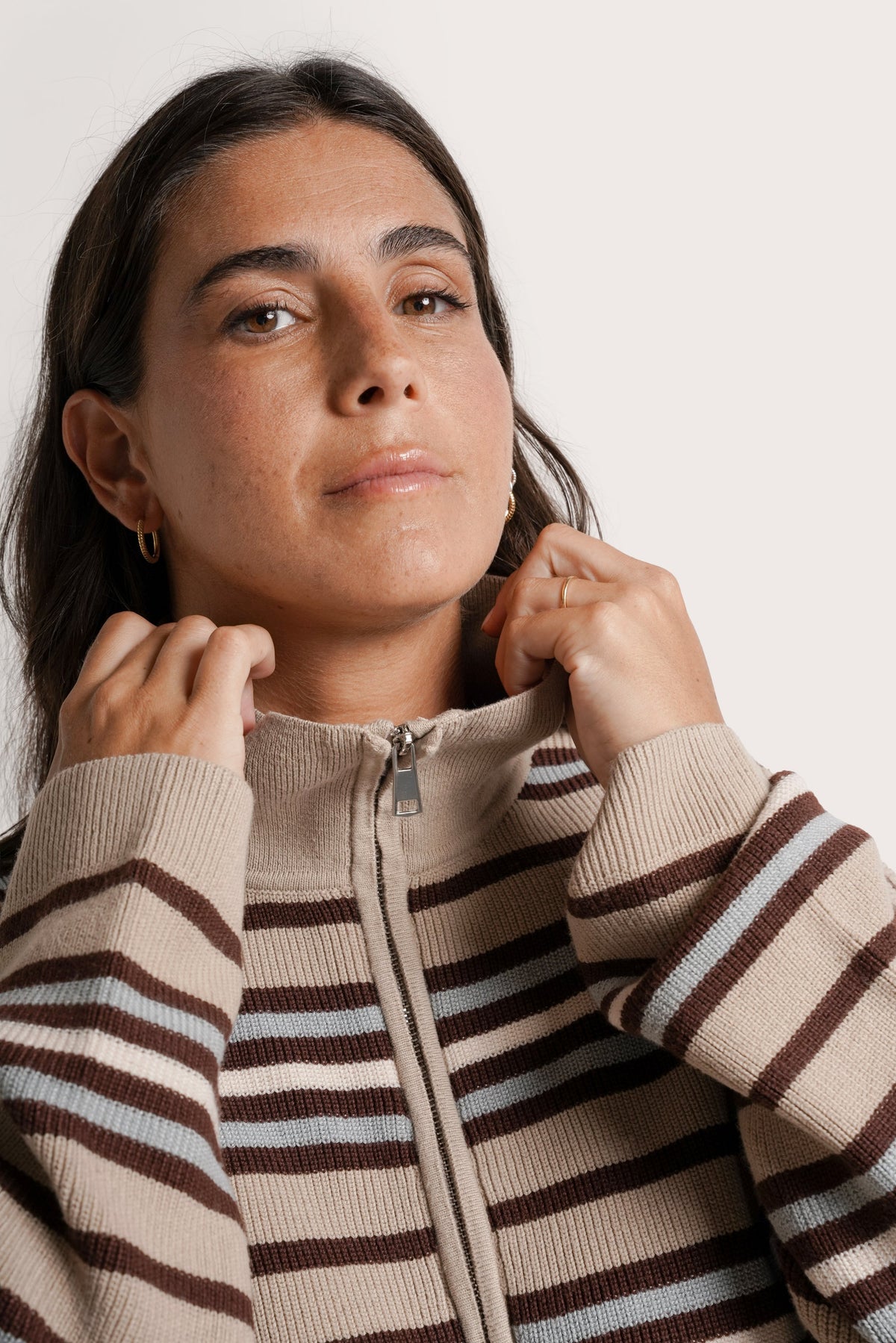 Blaire 3/4 Zip Sweater