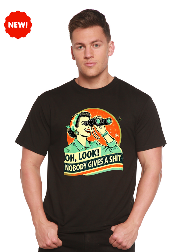 Funny Retro Woman Unisex Bamboo/Cotton Graphic T-Shirt