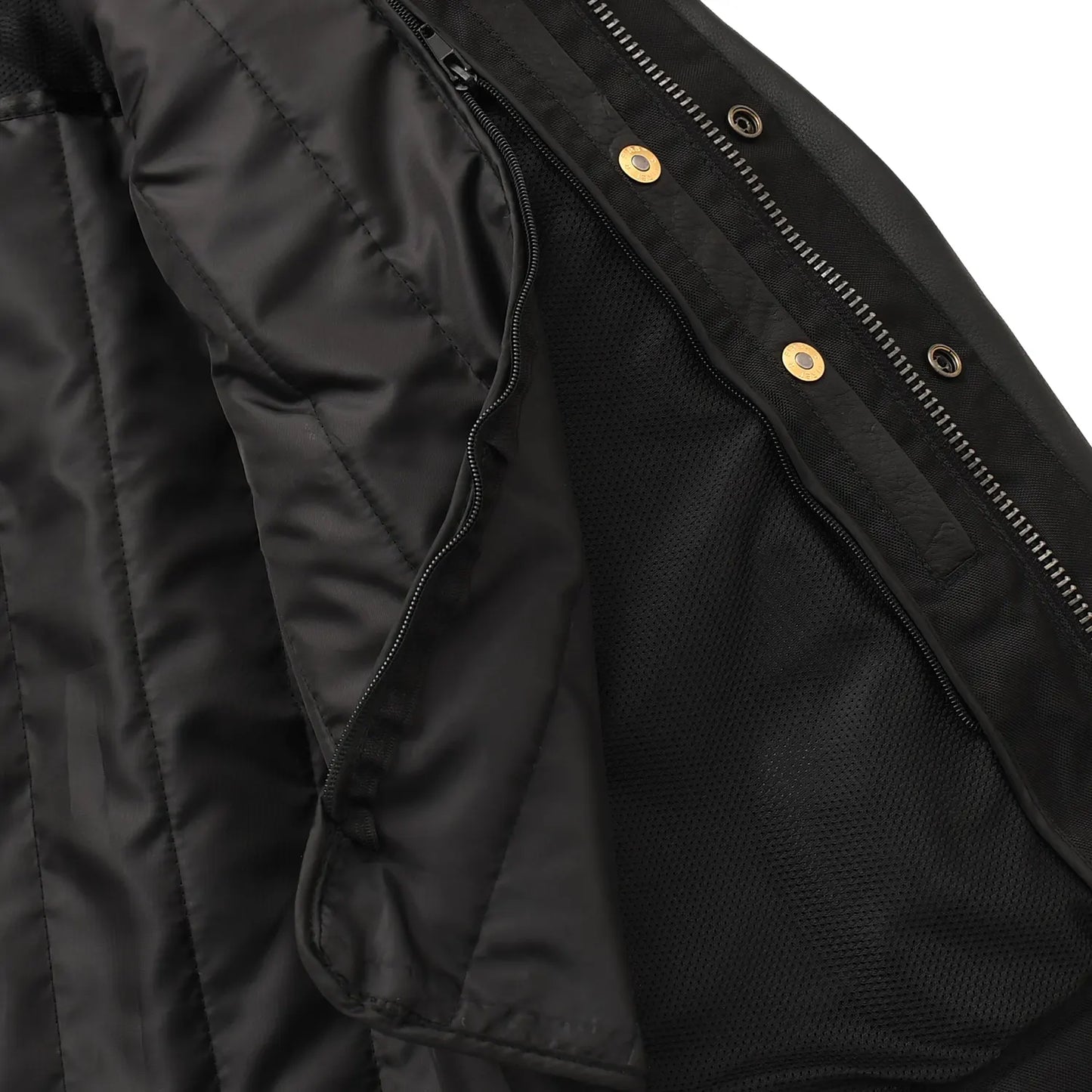 Nightstrike Men’s Motorcycle Leather Jacket