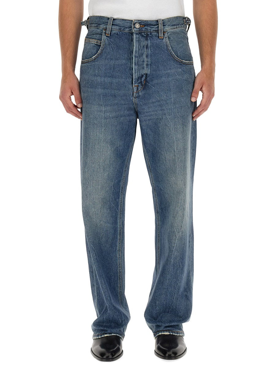 Loose Jeans in Vintage Blue