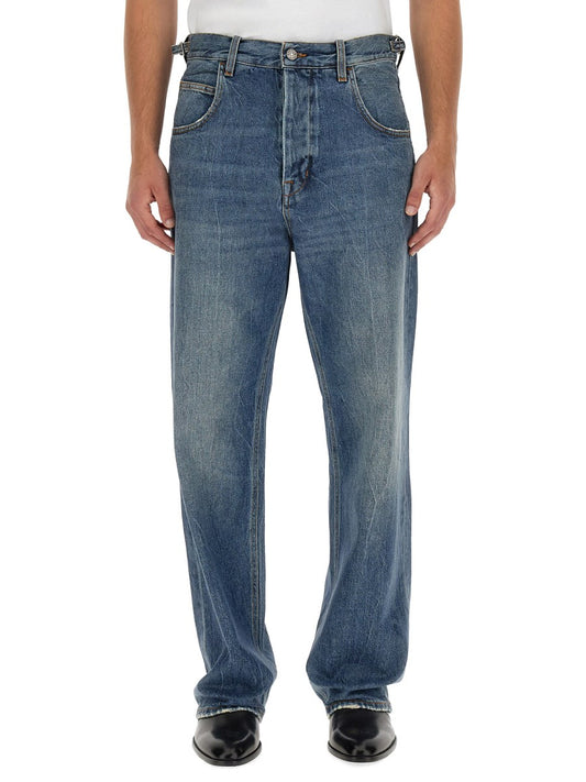 Loose Jeans in Vintage Blue