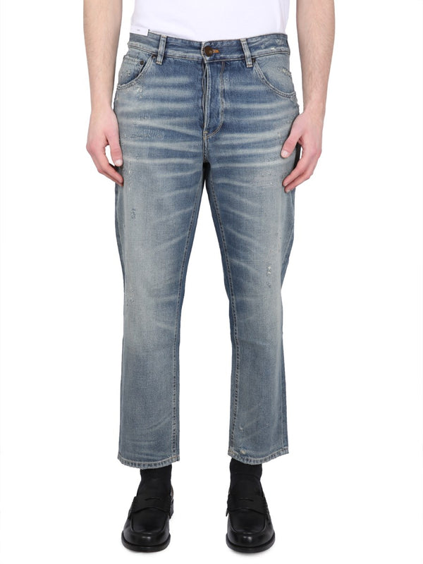 Tapered Jeans in Light Vintage