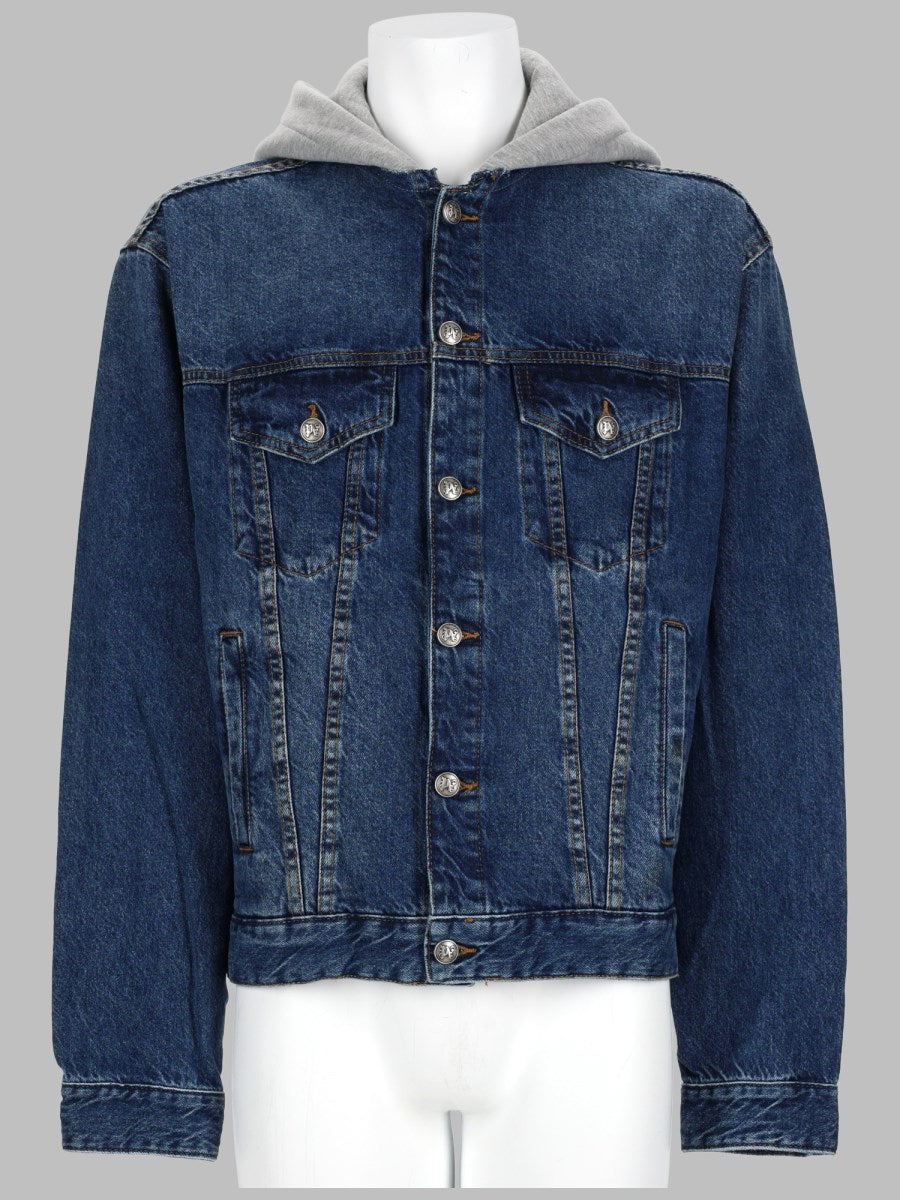 Palm Angels Jacket in Cotton Denim
