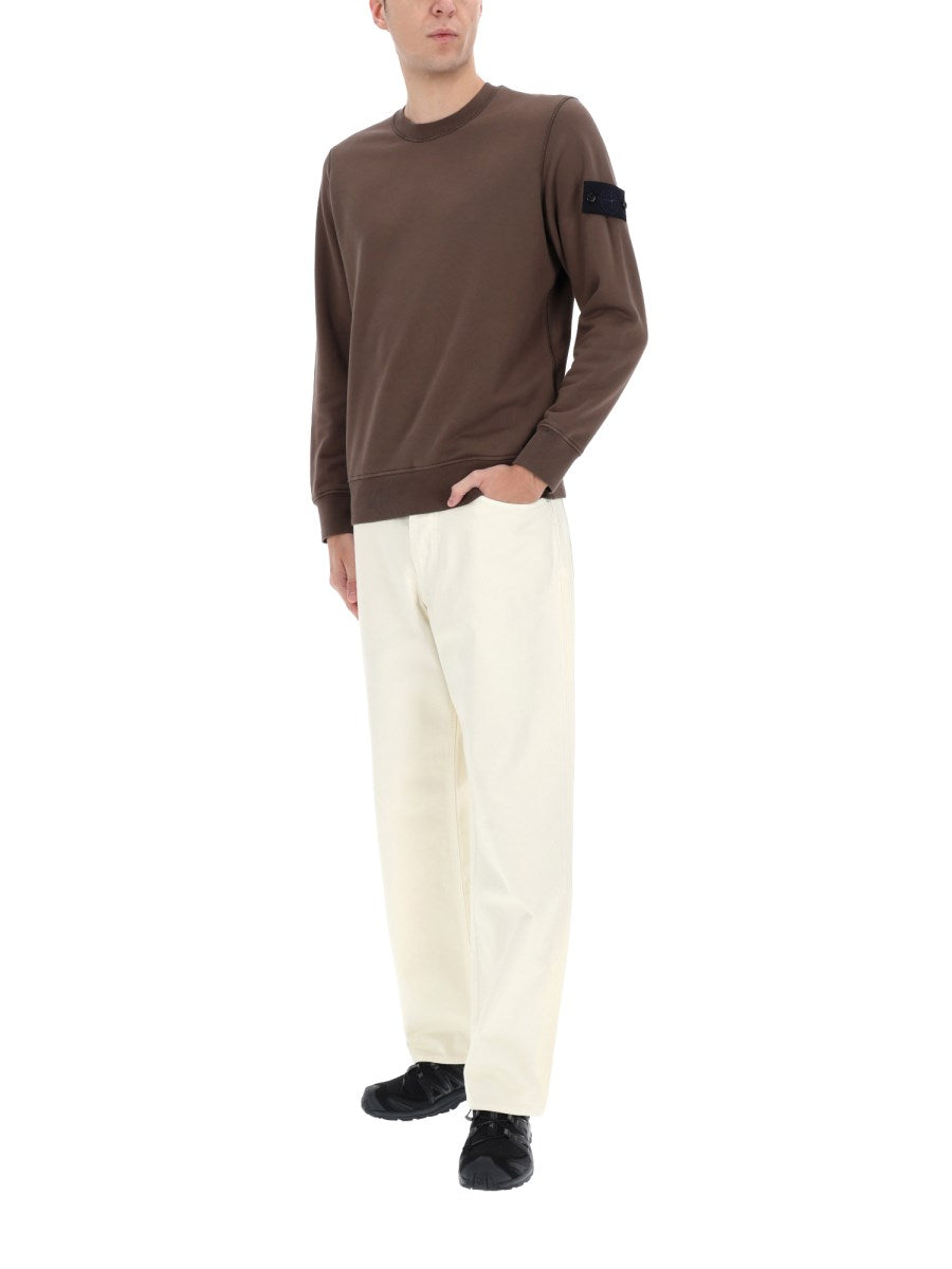 Straight Jeans in Ivory