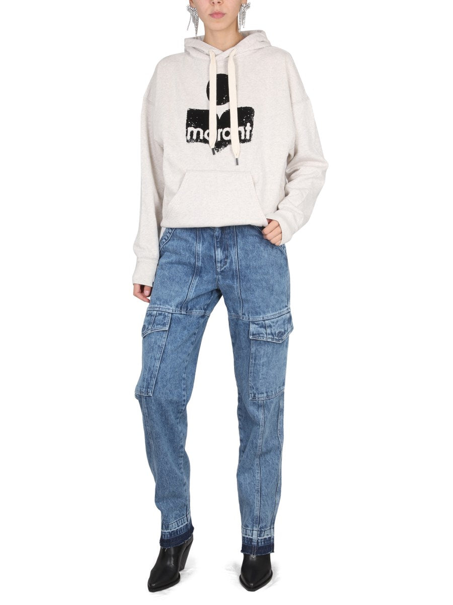 Vayoneo Cargo Jeans in Azure