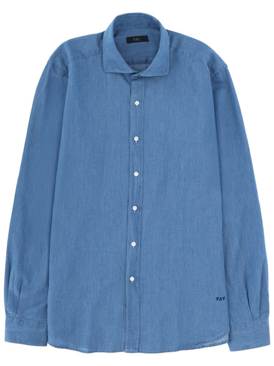 Denim Shirt in Blue
