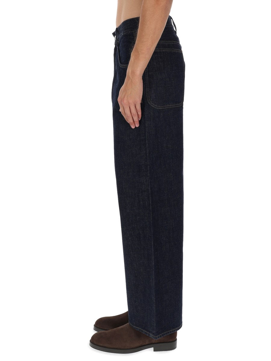 Super Wide Jeans in Dark Rinse