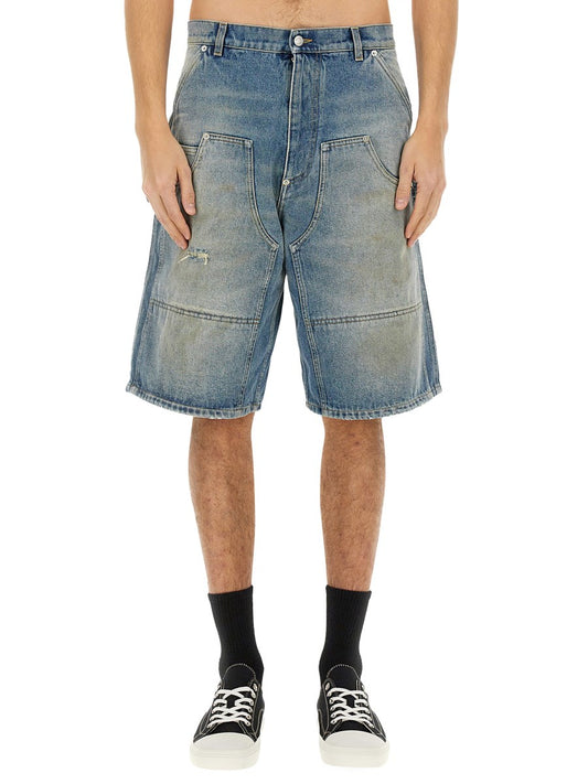 Carpenter Denim Shorts
