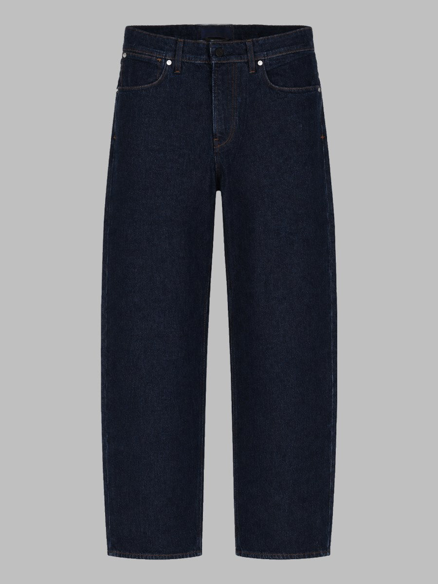 Tapered Jeans in Dark Rinse