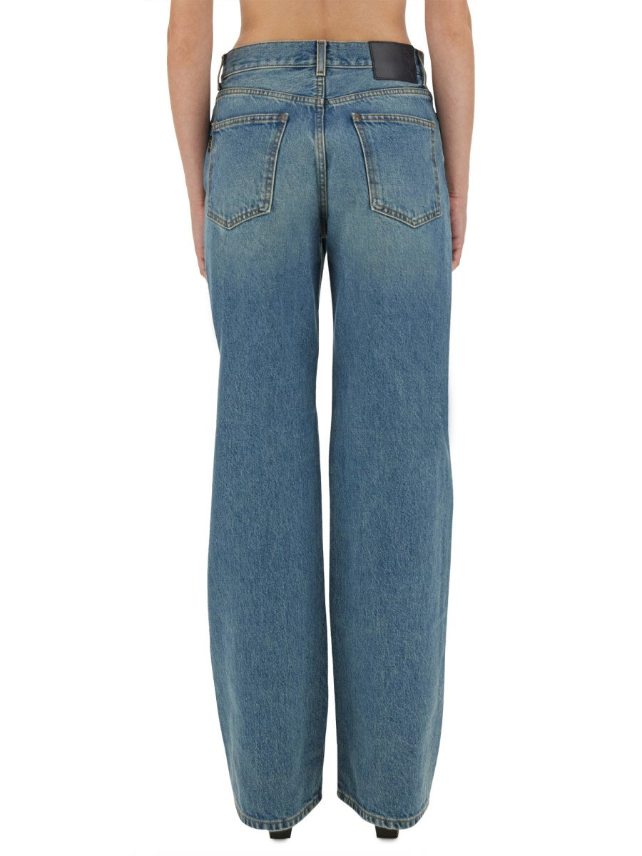 Haikure Straight Leg Denim Jeans, view 2