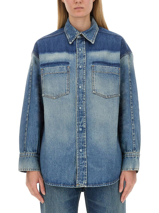 Oversized Denim Shirt