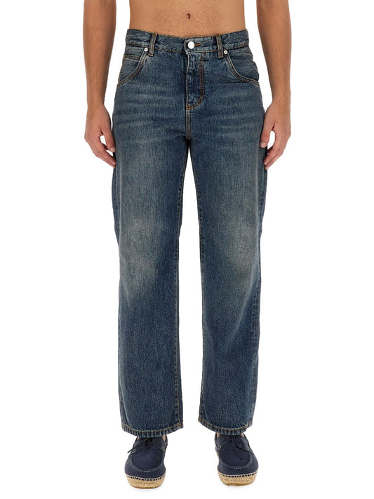 Easy Fit Jeans in Vintage Blue