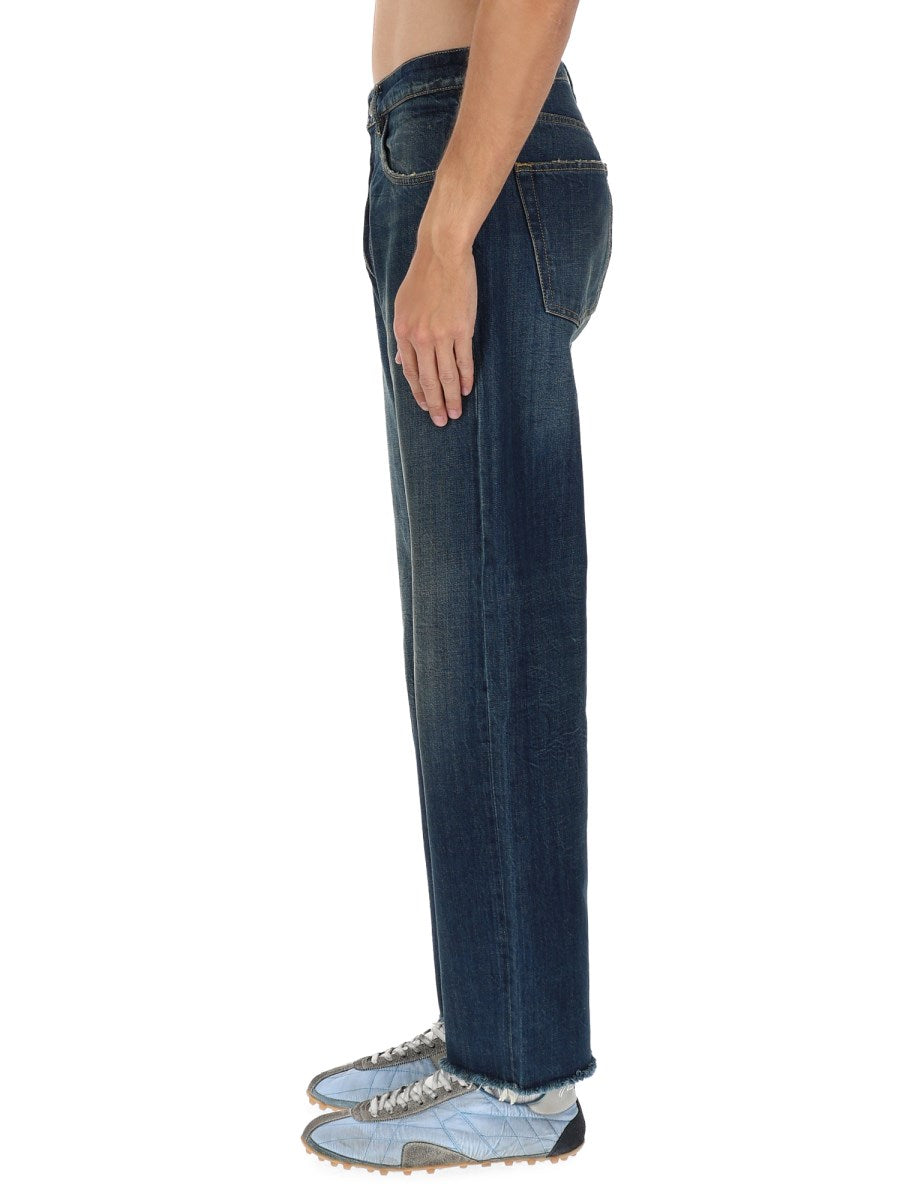 Five-Pocket Jeans in Dark Blue