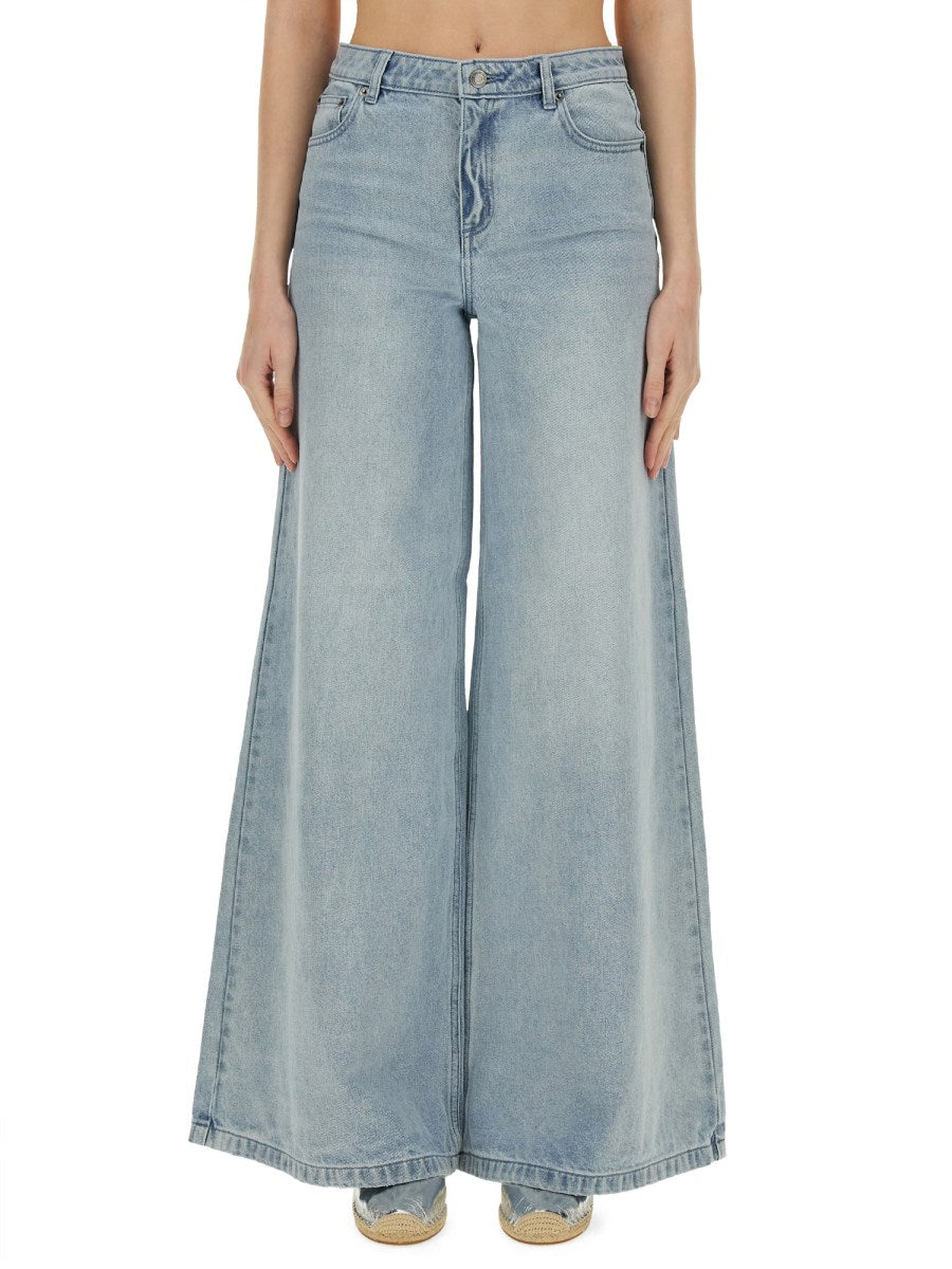 Michael Michael Kors Wide Leg Denim Jeans
