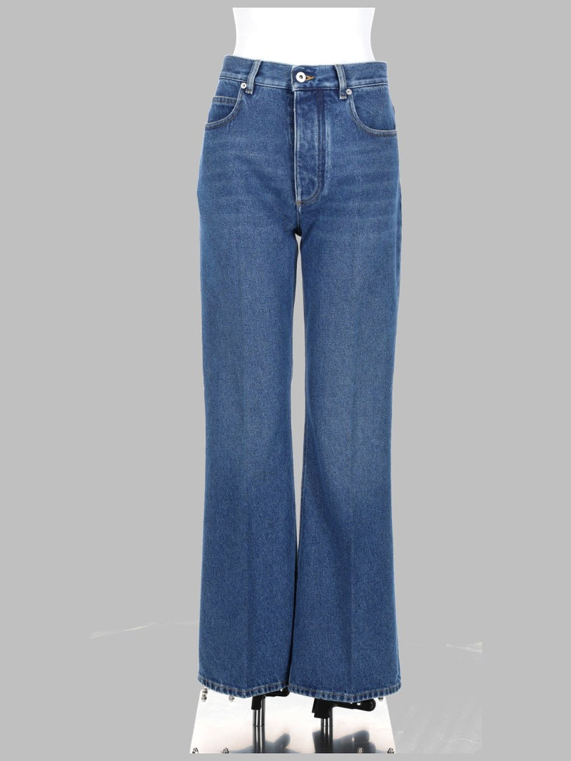 Flared Jeans in Medium Wash Denim