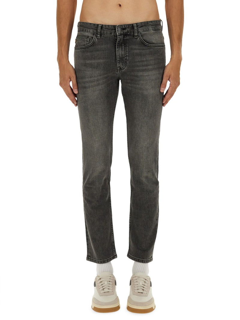 Slim Fit Jeans in Grey