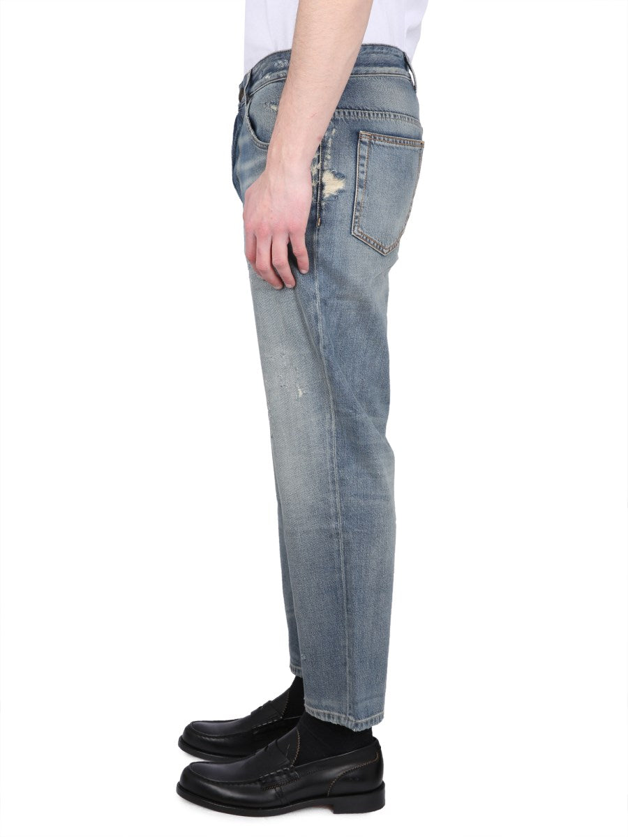 Tapered Jeans in Light Vintage
