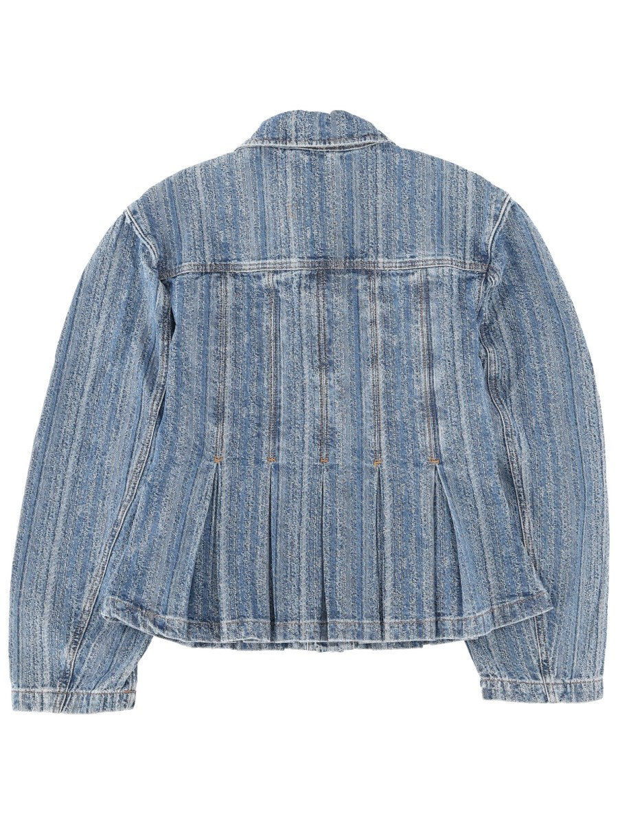 GANNI Denim Jacket in Blue, view 2