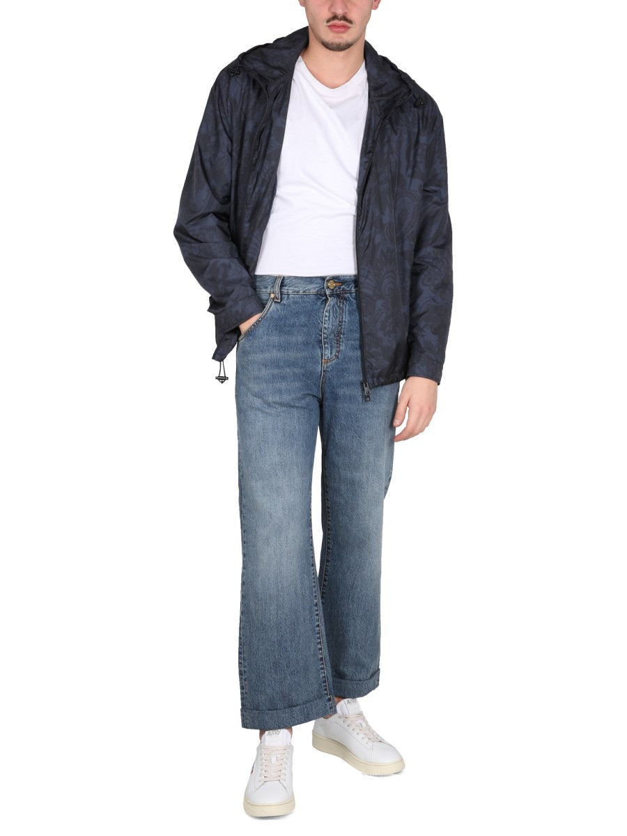 Five-Pocket Jeans with Turn-Ups