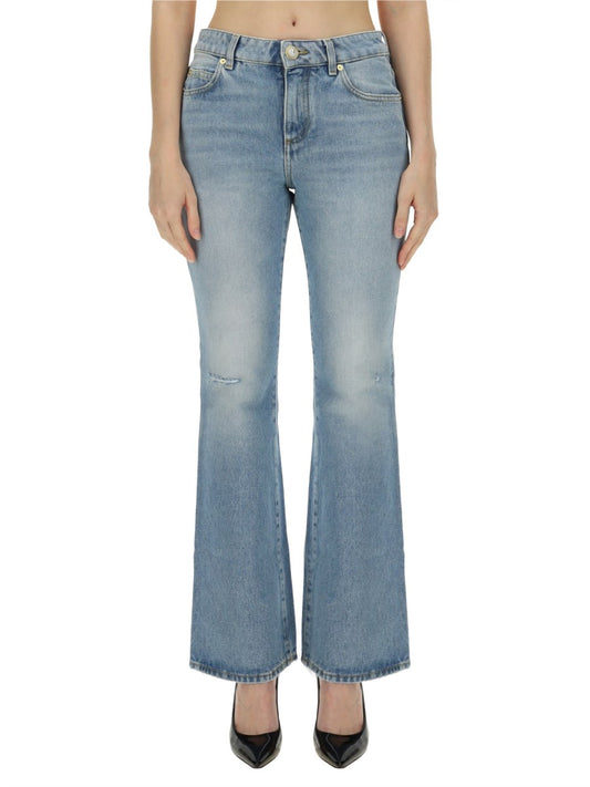 Flare Jeans in Light Blue
