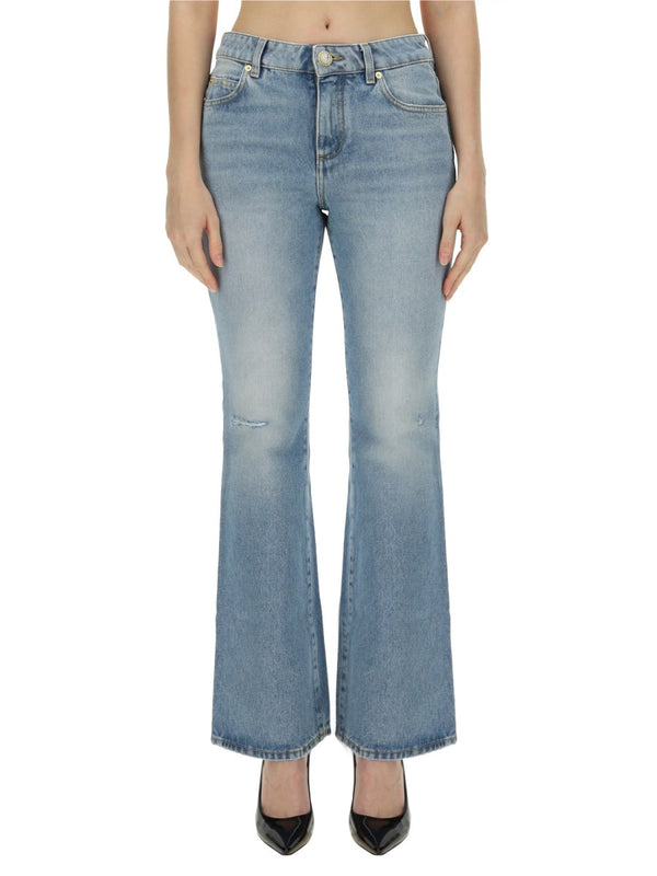 Flare Jeans in Light Blue