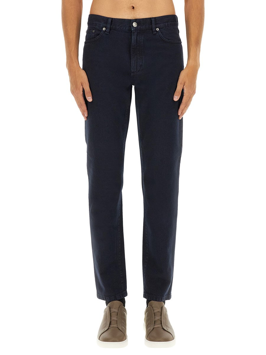 Zegna Black Denim Pants
