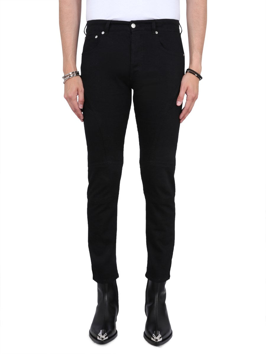 Biker Jeans in Black