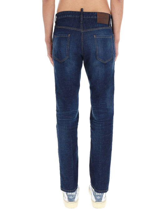 Teddy Jeans in Dark Blue
