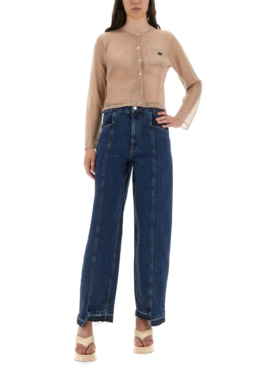 Nanya Jeans with Front Seams