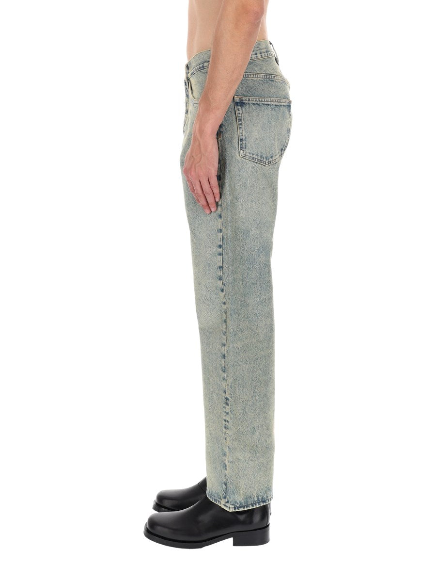 Loose Jeans in Dirty Light Wash