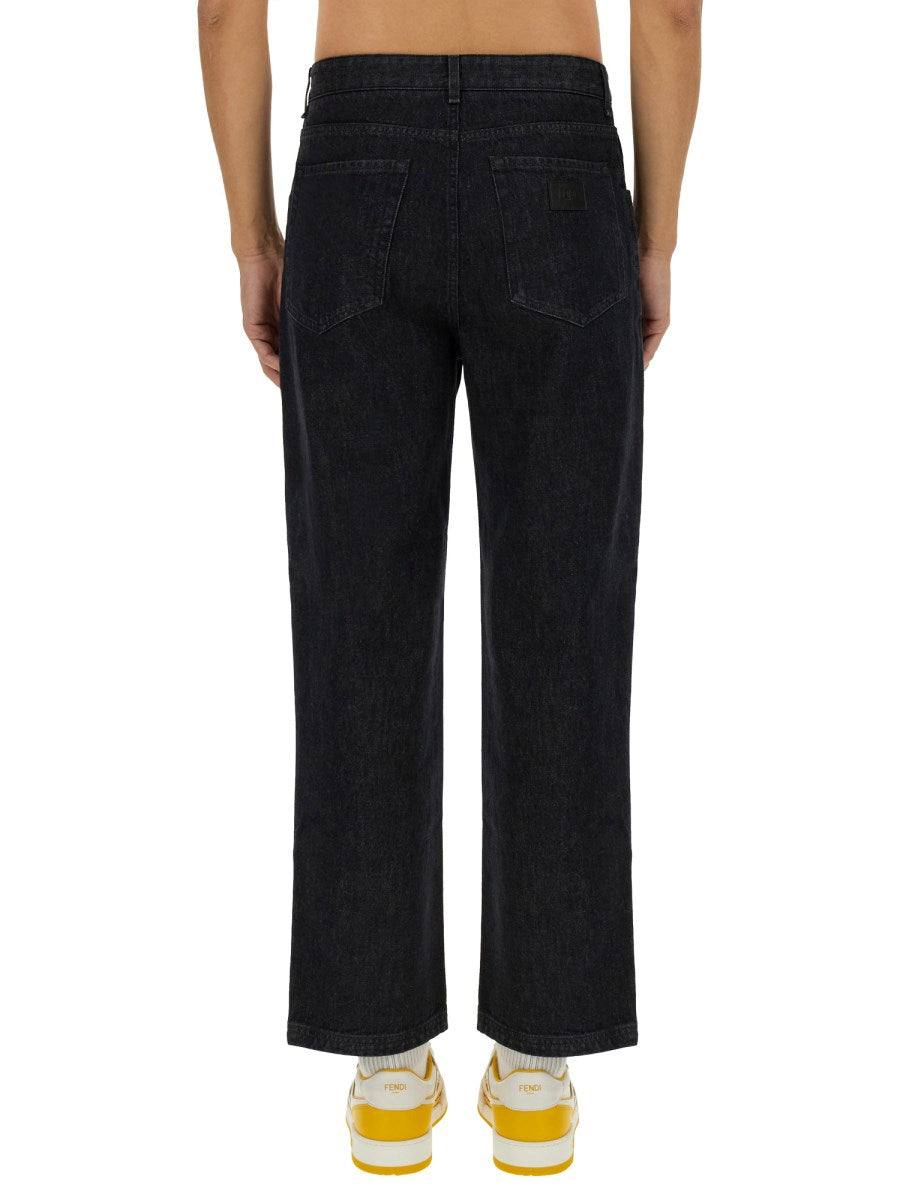 Straight Jeans in Black