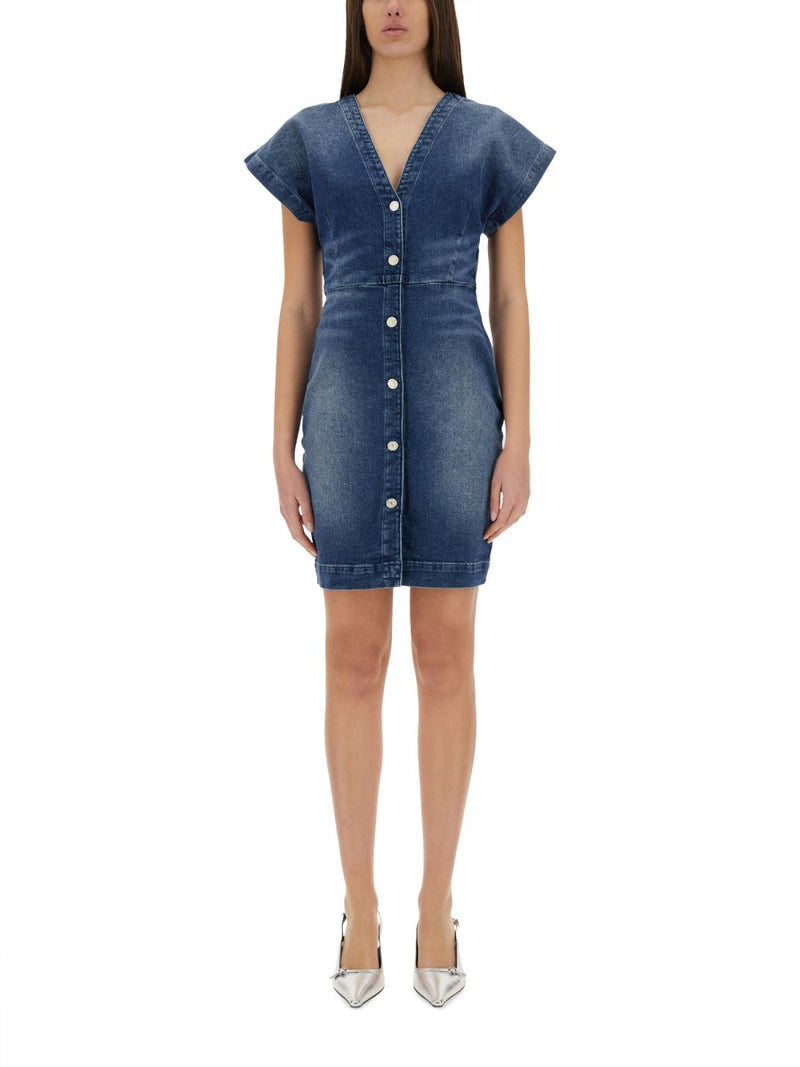 Moschino Denim Dress in Slim Fit