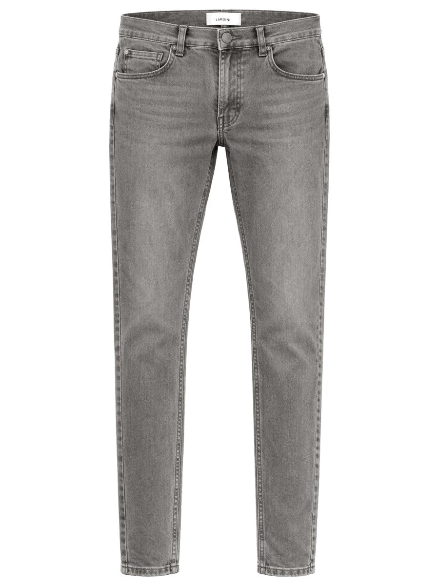 Lardini Jeans Cotton Denim Grey