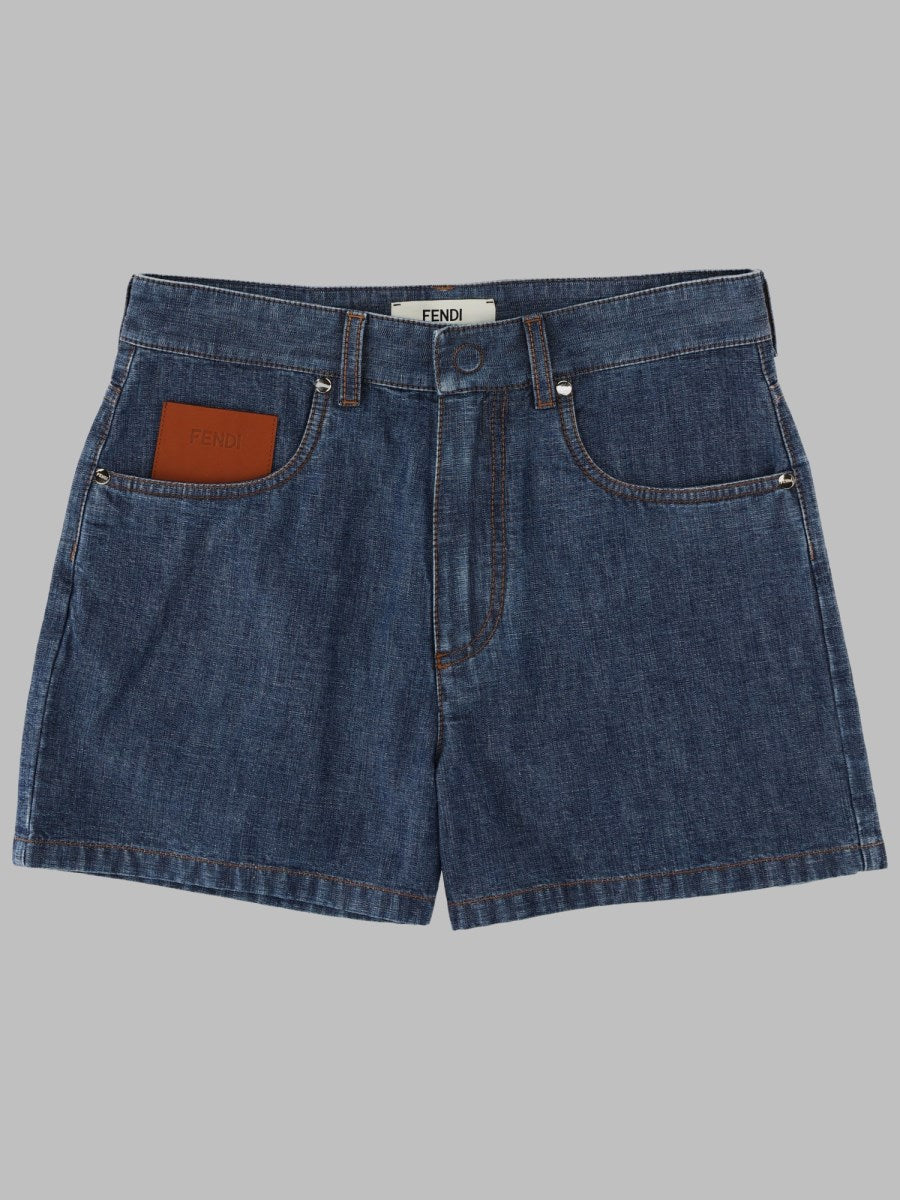 Fendi Denim Shorts