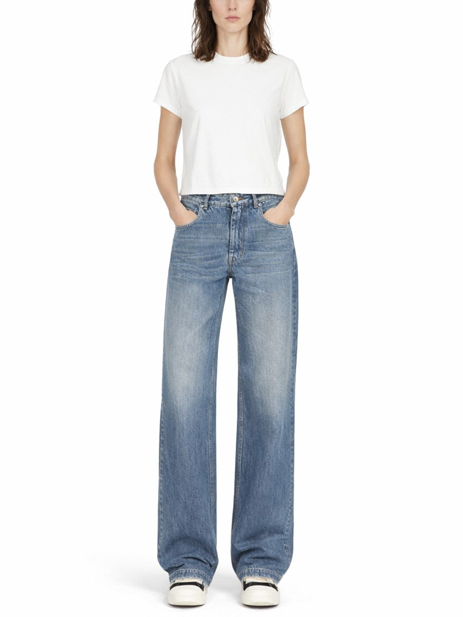 Geth Wide Jeans in Light Blue