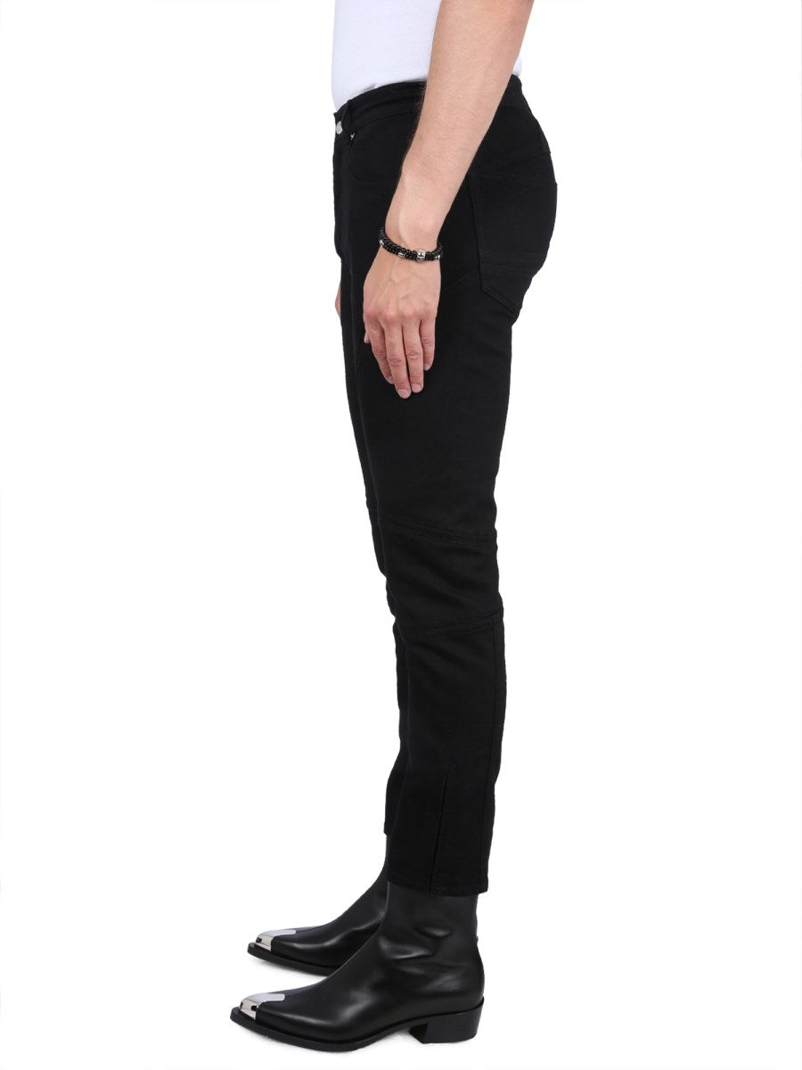 Biker Jeans in Black