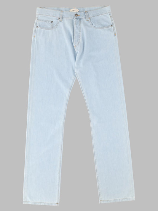 Straight Jeans in Pale Azure