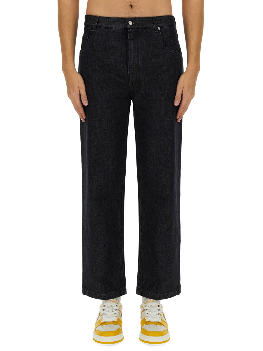 Straight Jeans in Black