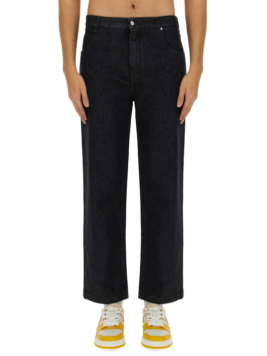 Straight Jeans in Black
