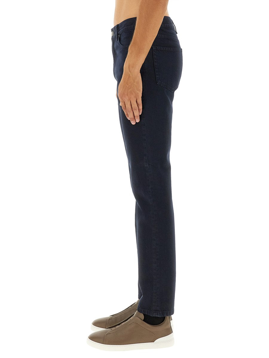 Zegna Black Denim Pants, view 2