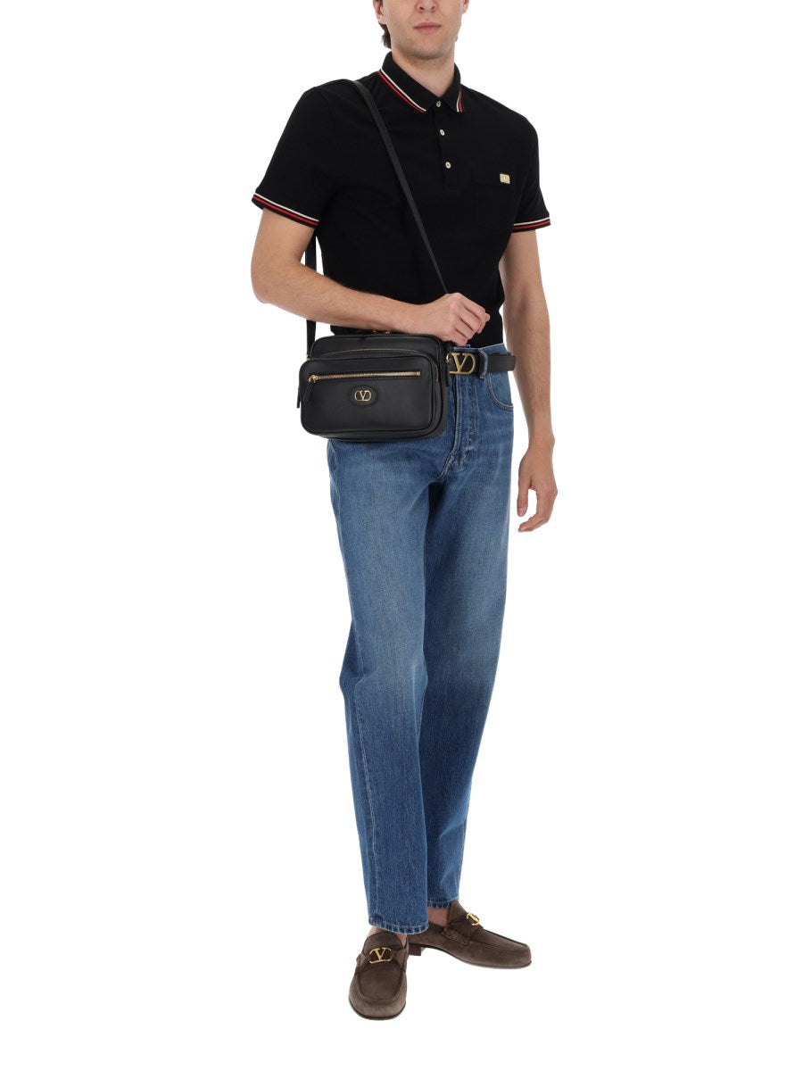 Valentino Five-Pocket Denim Jeans, view 3