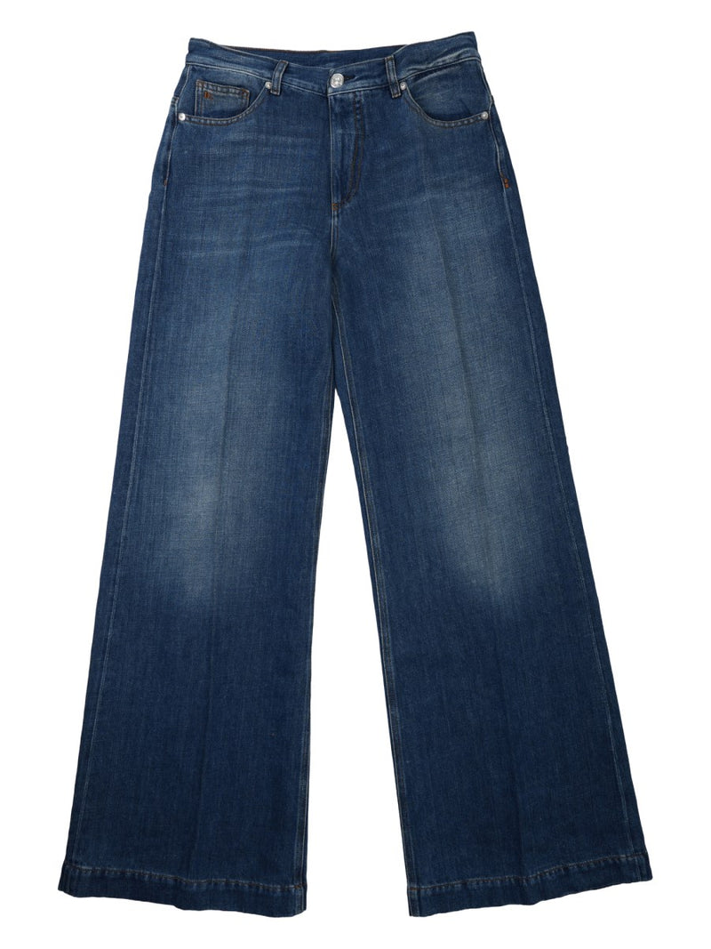 Palazzo Jeans V40 Blue