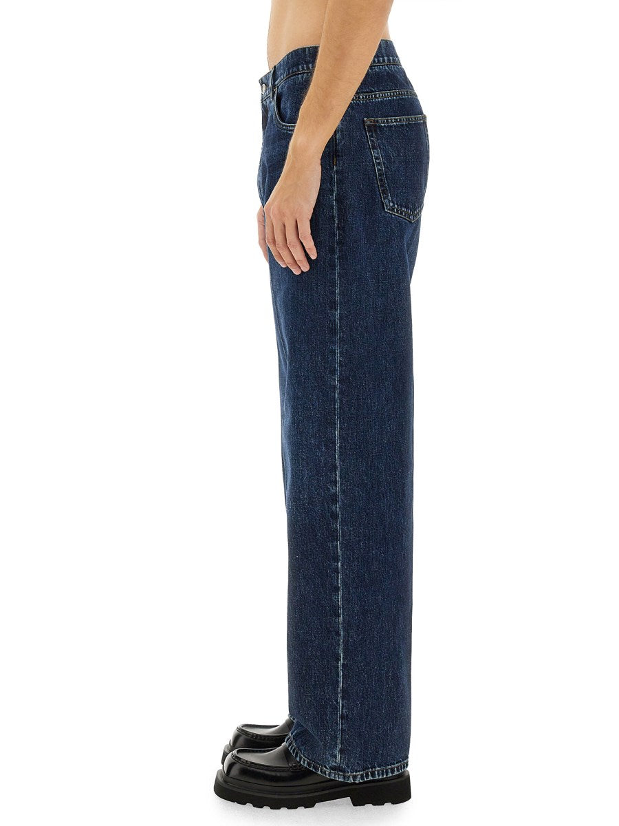 Oversized Jeans in Dark Blue