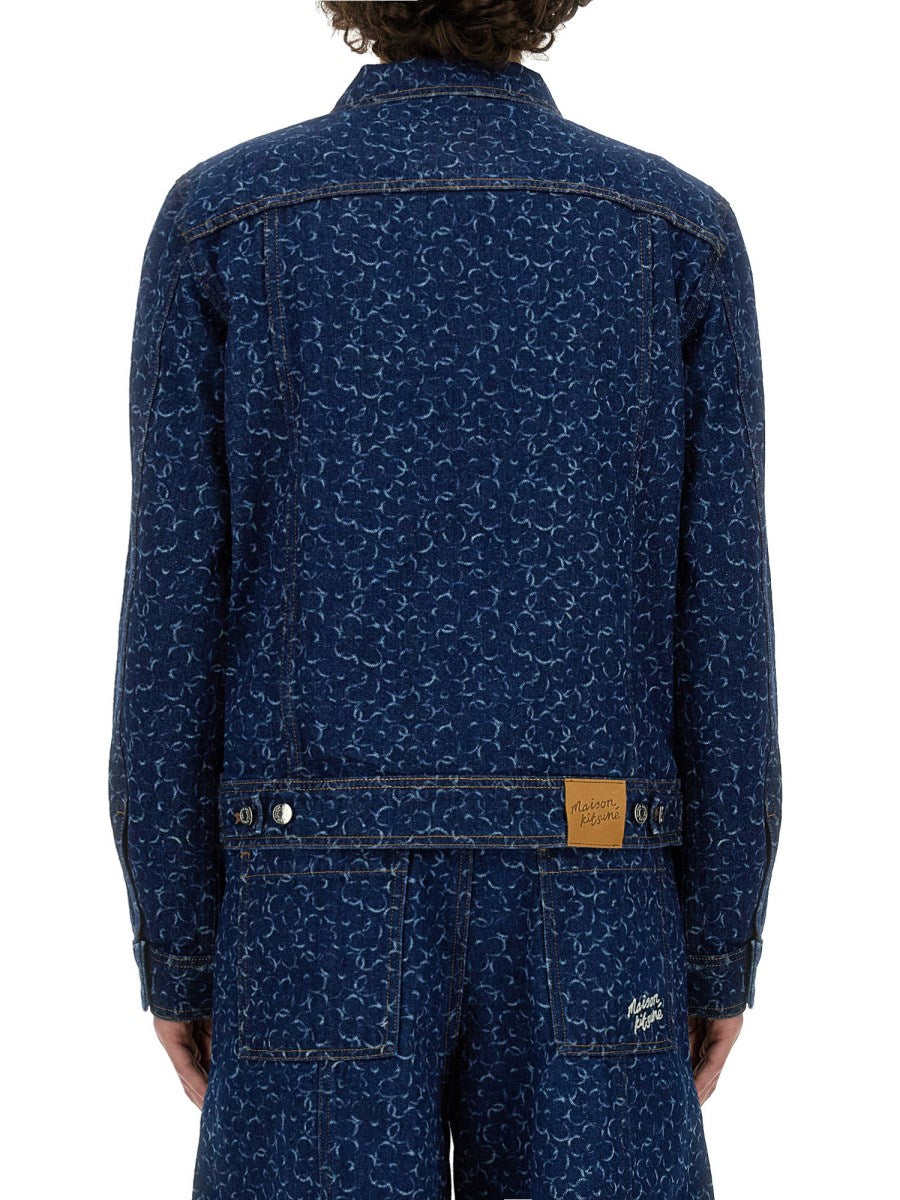 Printed Denim Jacket