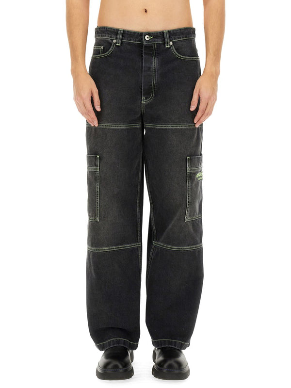 Cargo Jeans in Black