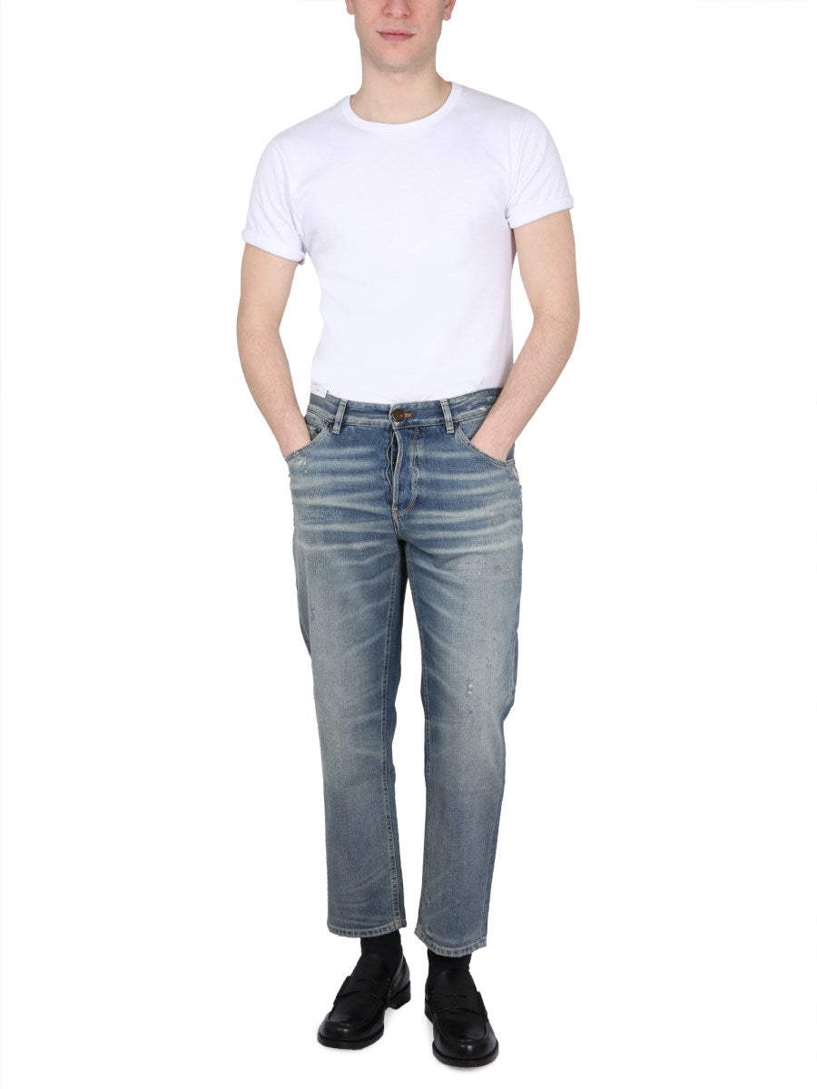 Tapered Jeans in Light Vintage