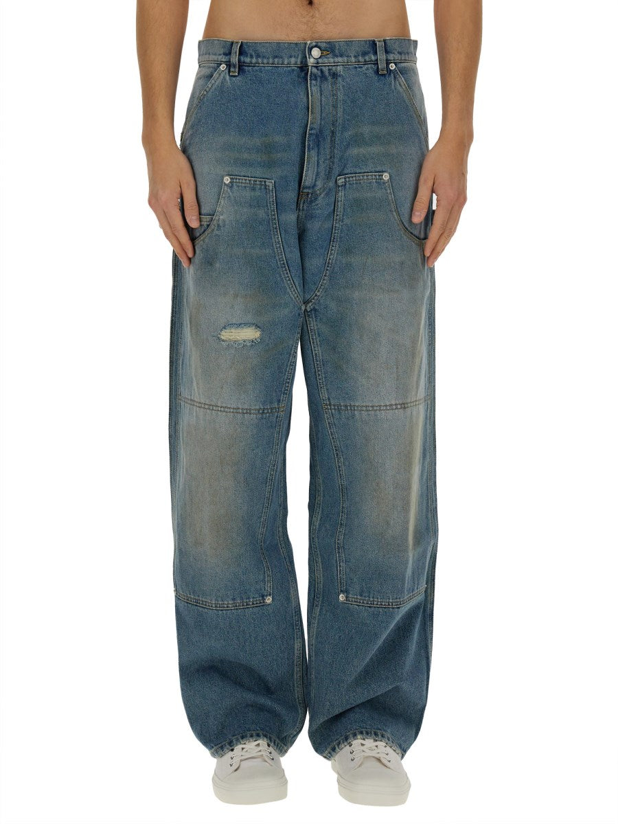 Distressed Carpenter Jeans