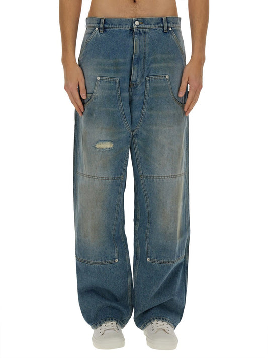 Distressed Carpenter Jeans